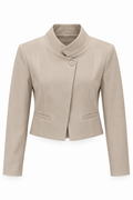 Blazer cuello chino