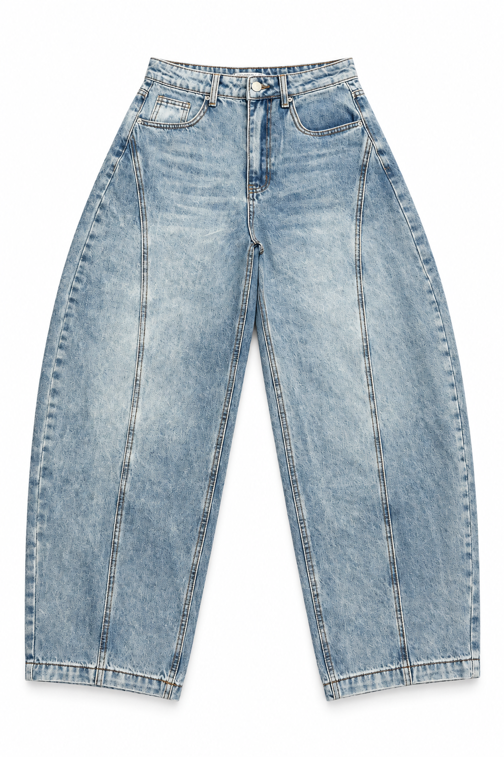 Pantalón estilo barrel