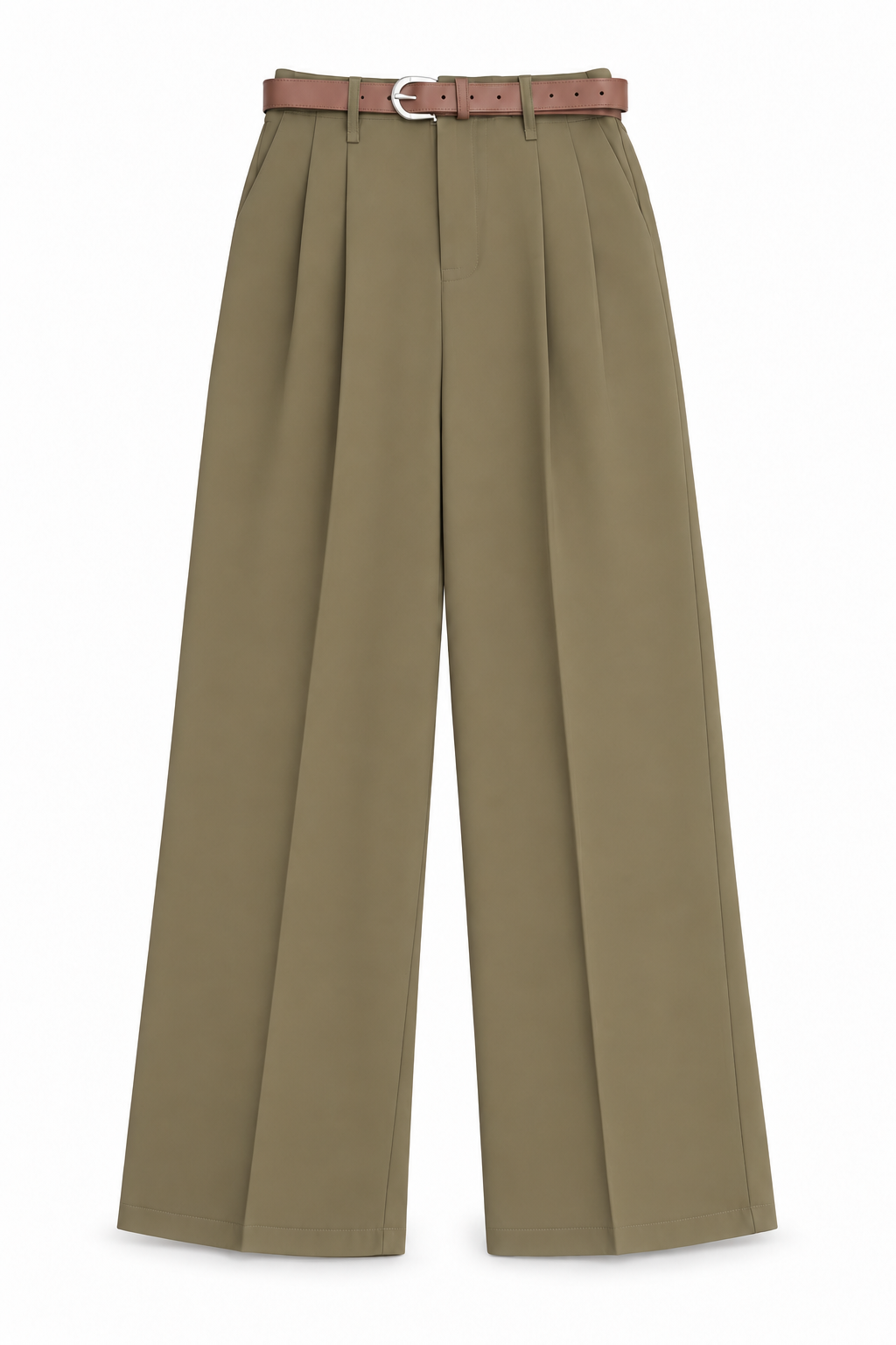 Pantalón con Faja verde olivo y vino PA3091