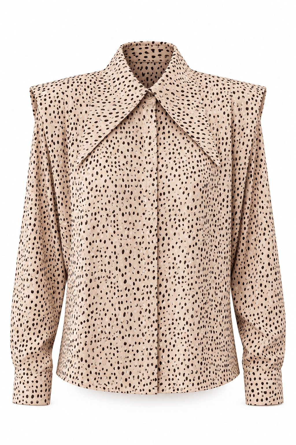 Blusa camisera morada