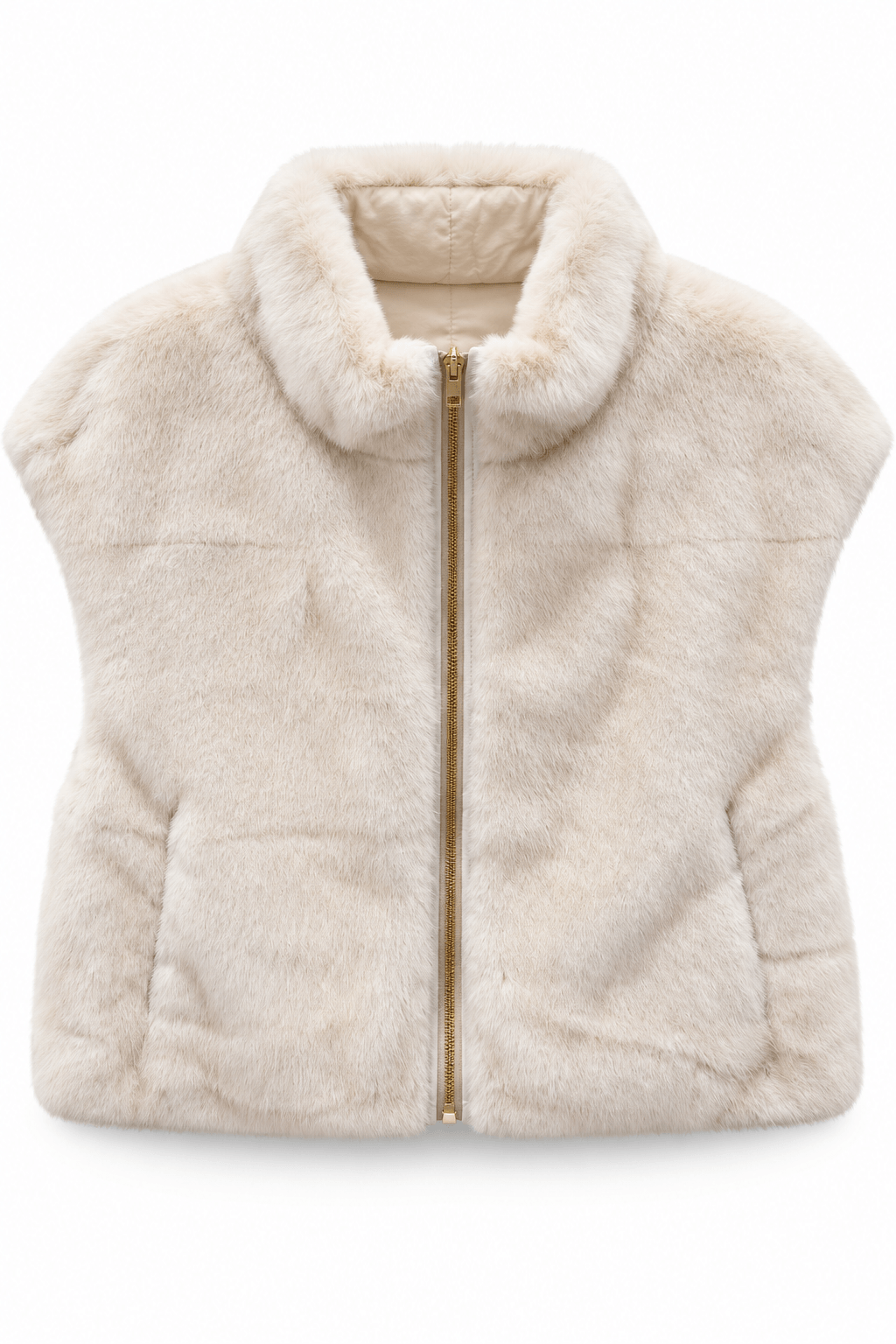 Chaleco beige