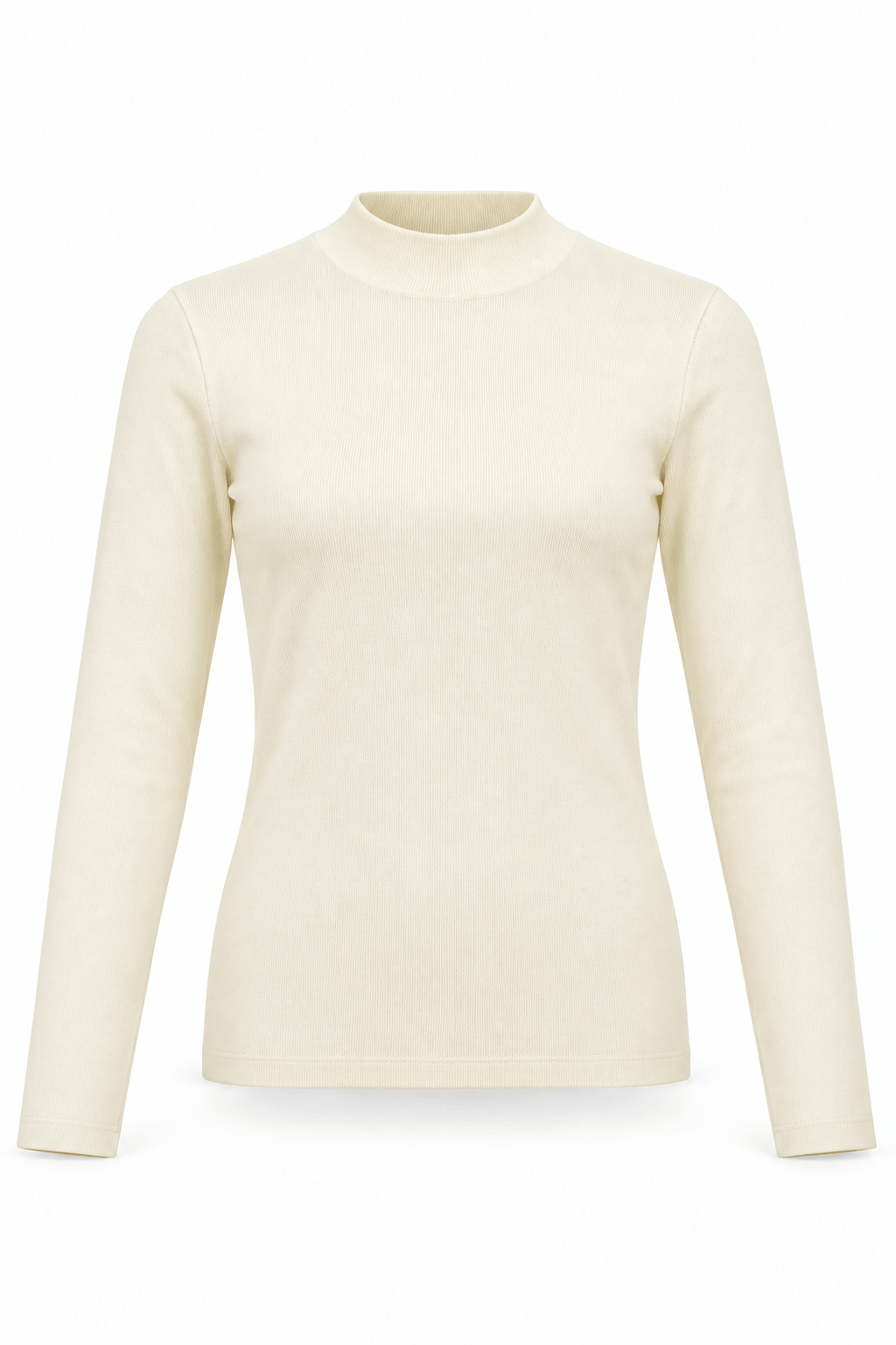 Blusa cuello tortuga negra