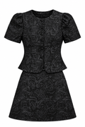 Set negro de blusa y Falda