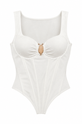 Blusa estilo corset