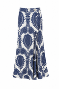 Pantalón Azul estampado