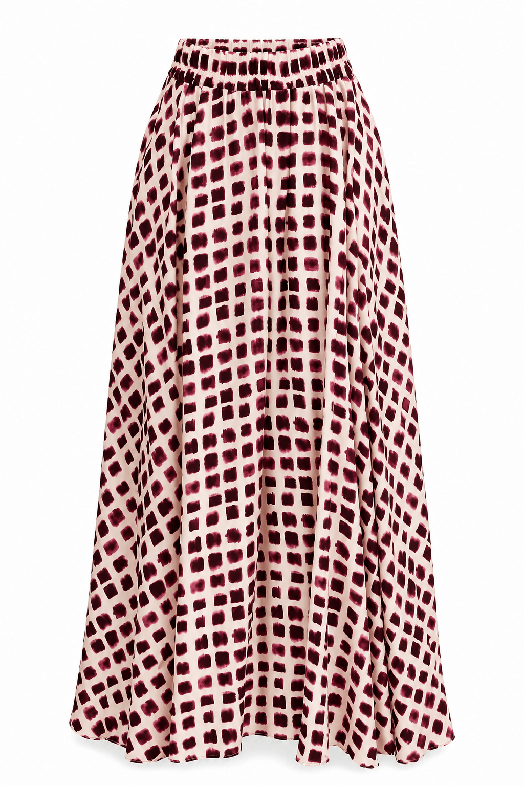 Falda mosaico vino