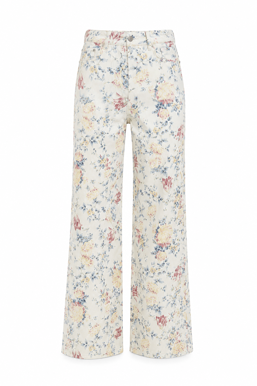 Pantalón estampado vintage blossom