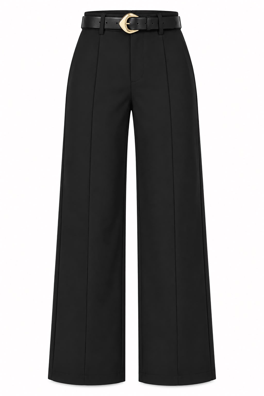 Pantalón negro con faja