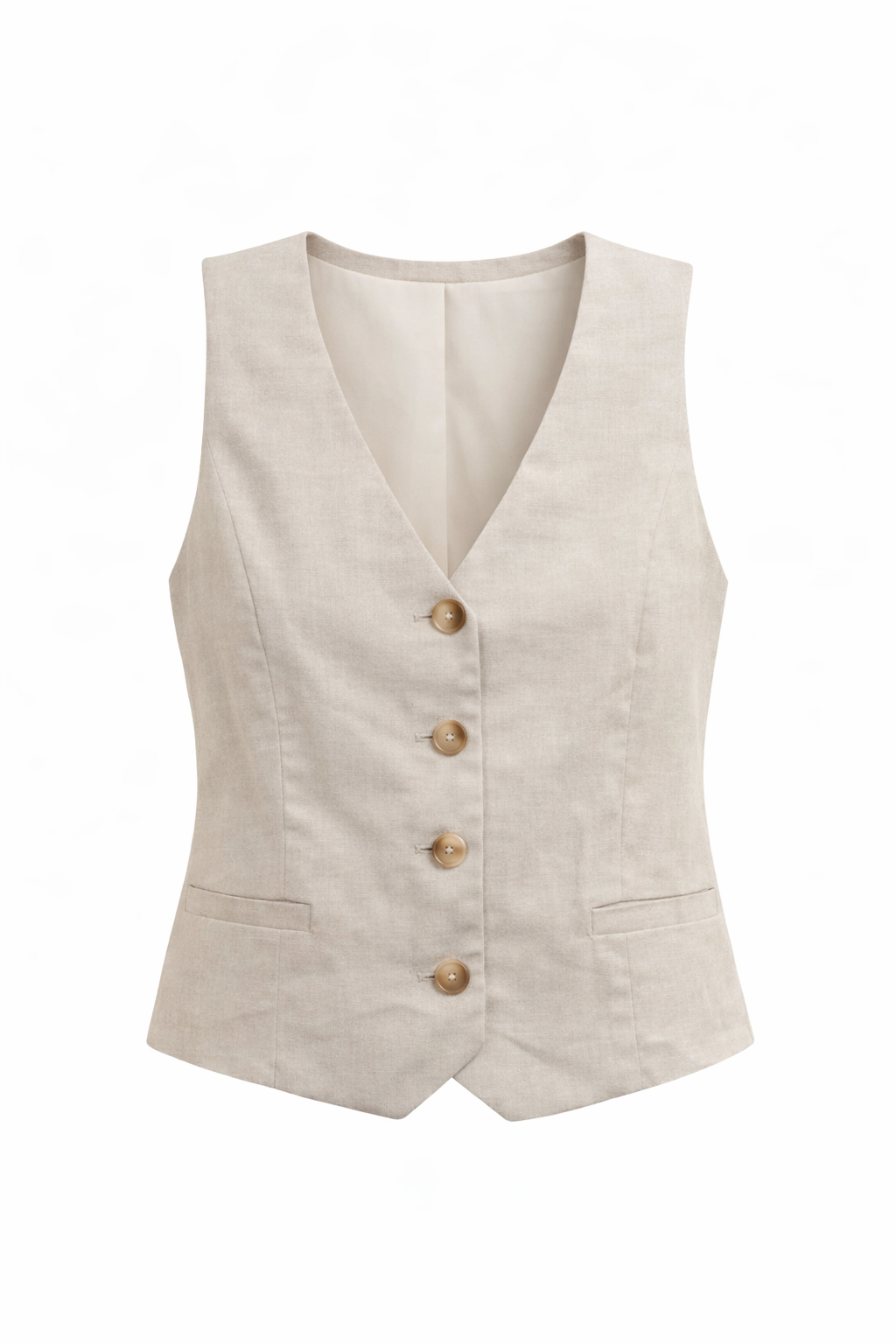 Chaleco Beige