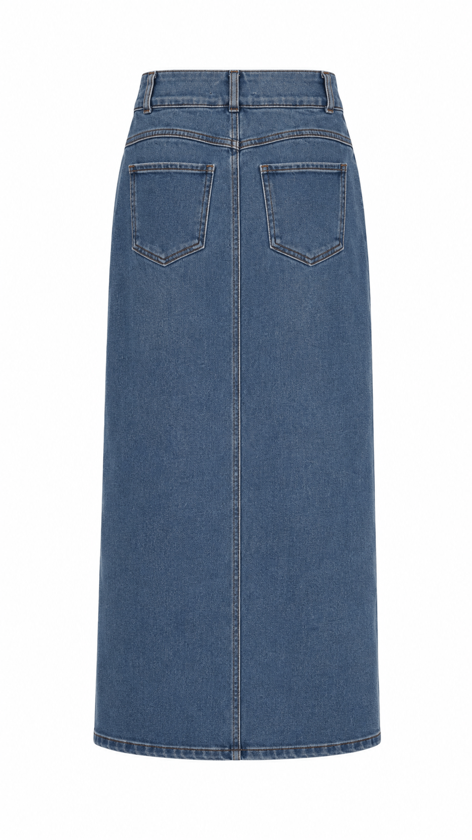 Falda con broches stretch