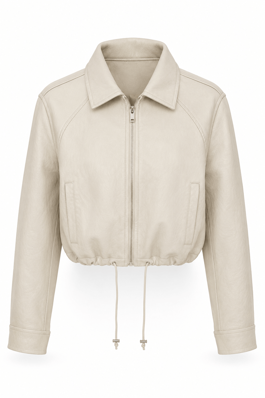 Jacket Cuerina · Beige
