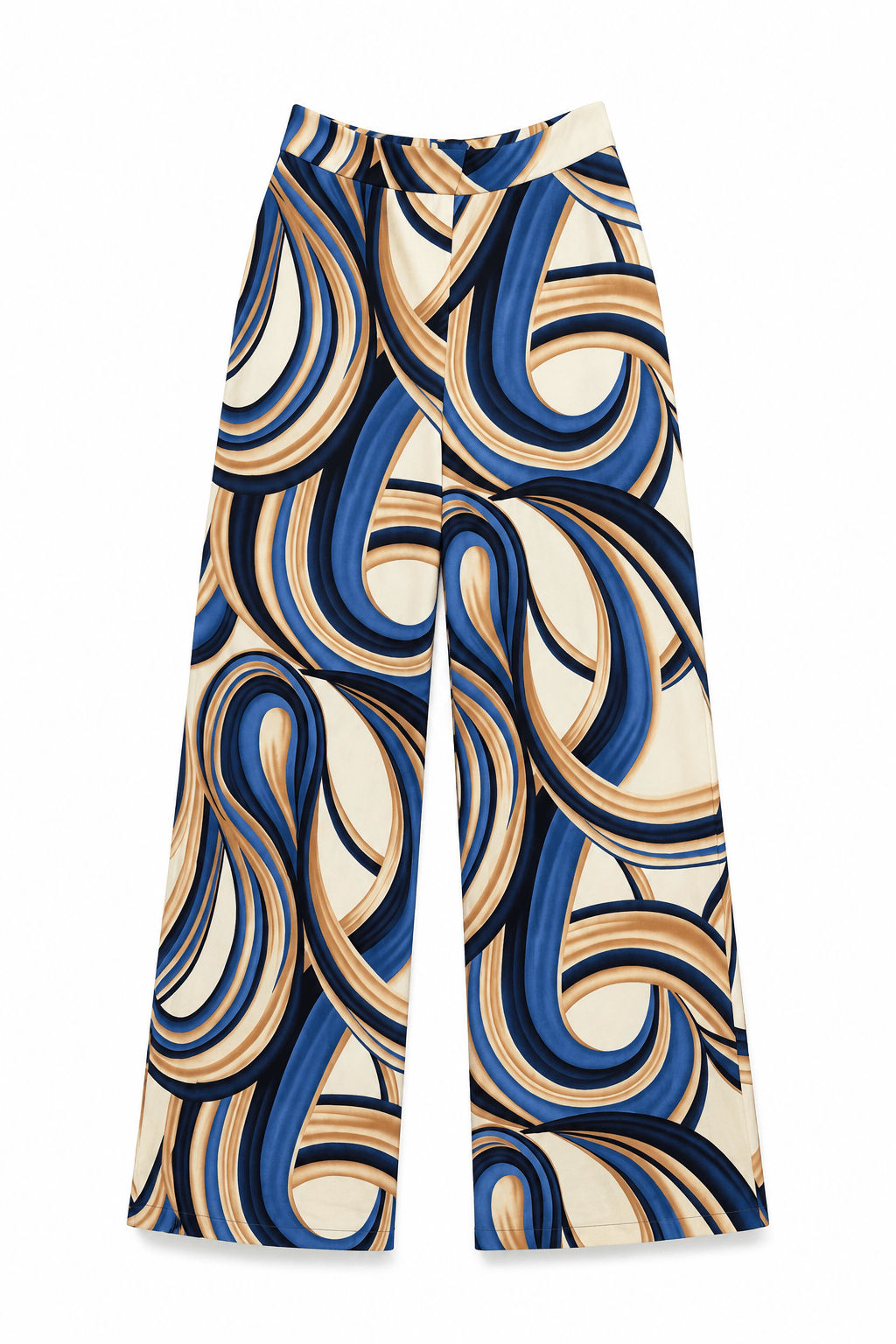 Pantalón Bri Swirl Print · Blue