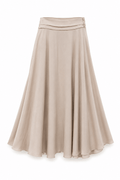 Falda Corte A · Champagne