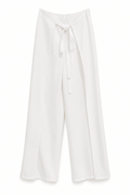 Pantalón Wrap · Blanco