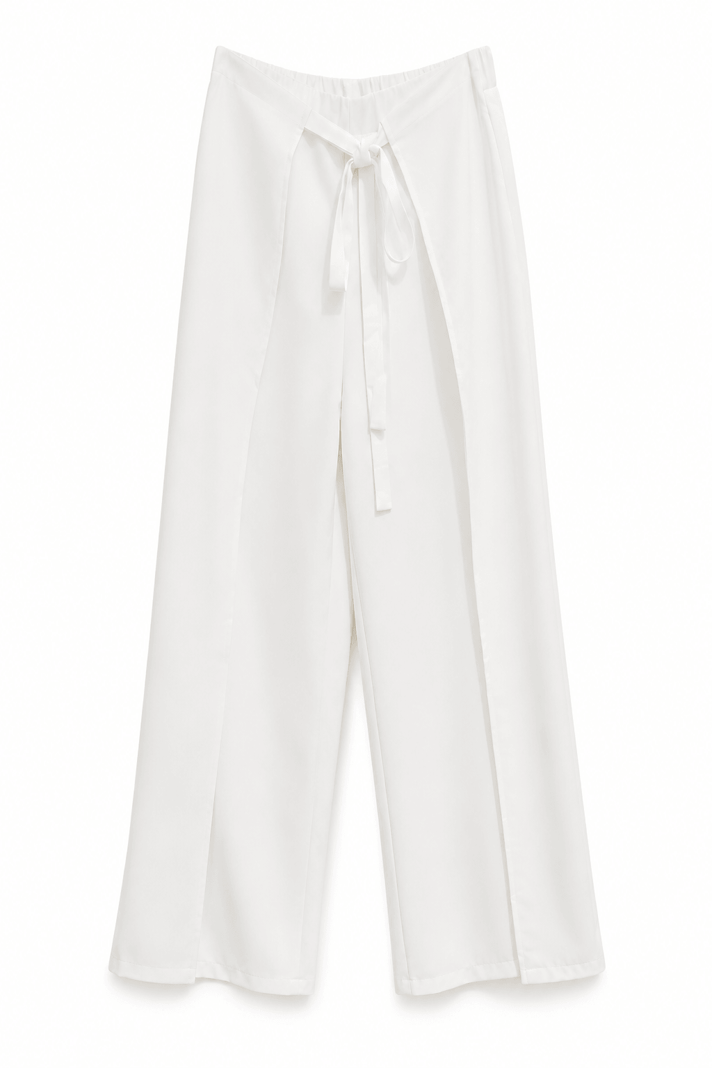 Pantalón Wrap · Blanco