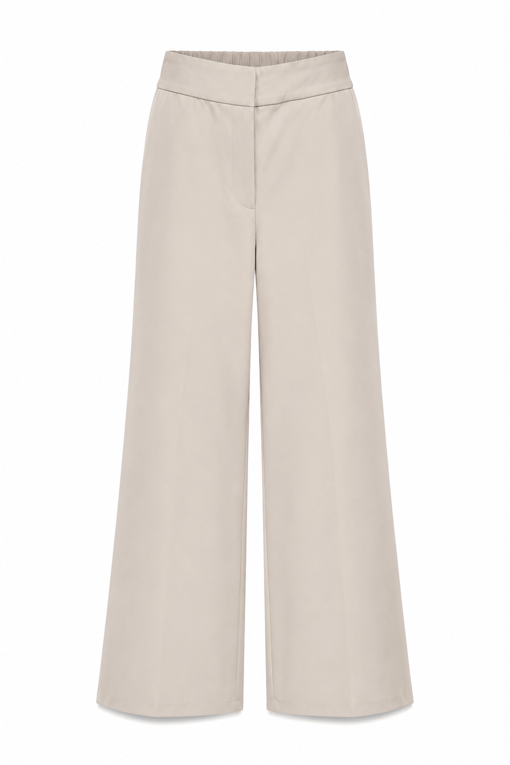Pantalón Recto beige claro