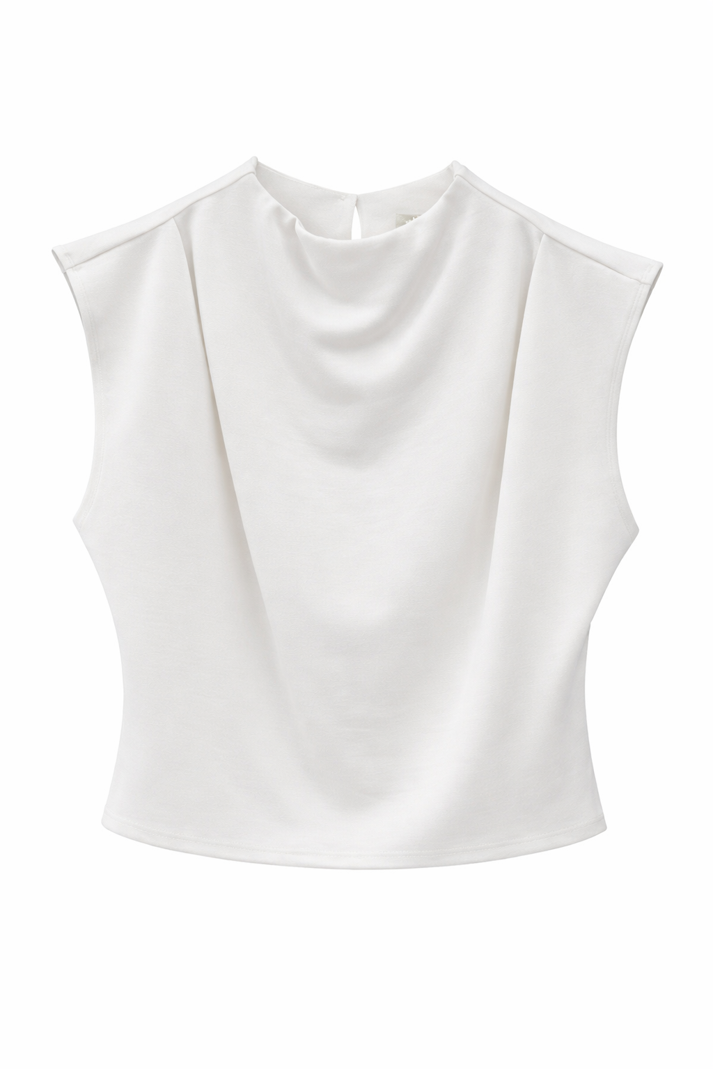 Blusa blanca estructurada