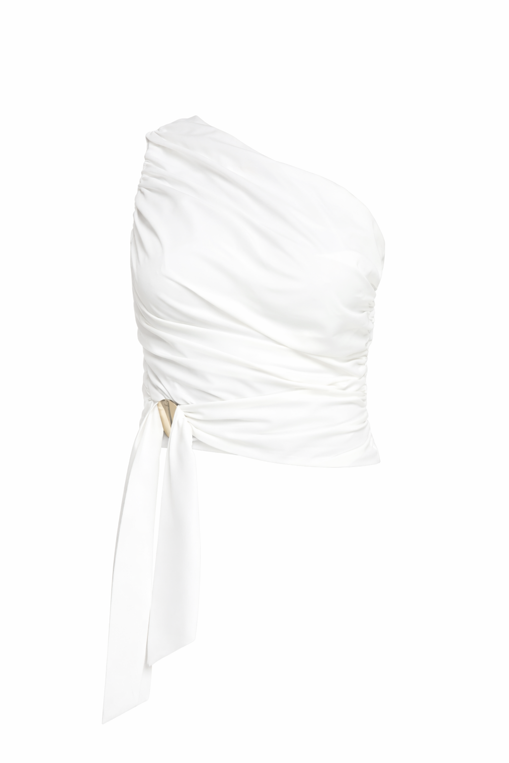 Blusa Blanca medio hombro