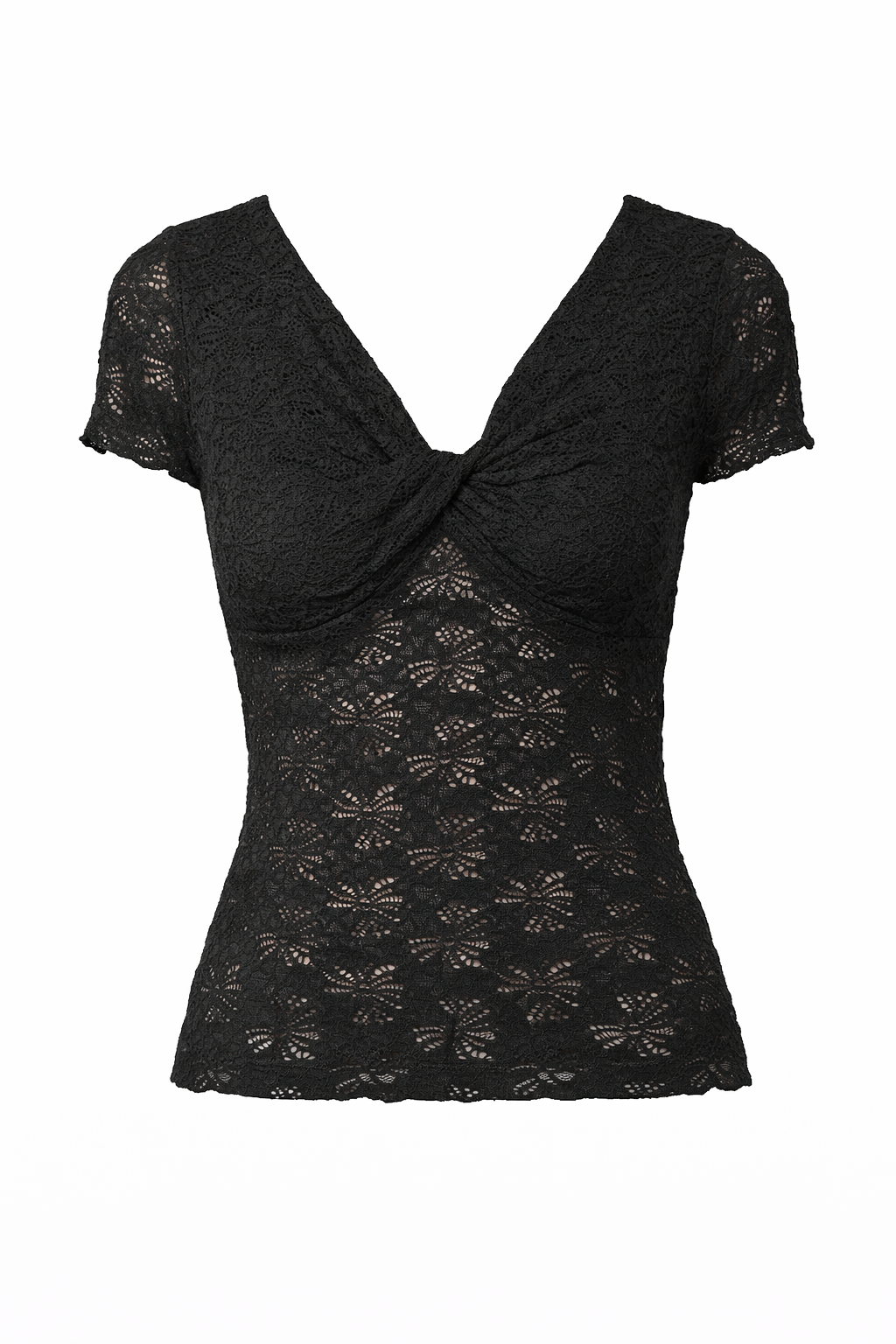 Blusa Negra manga corta