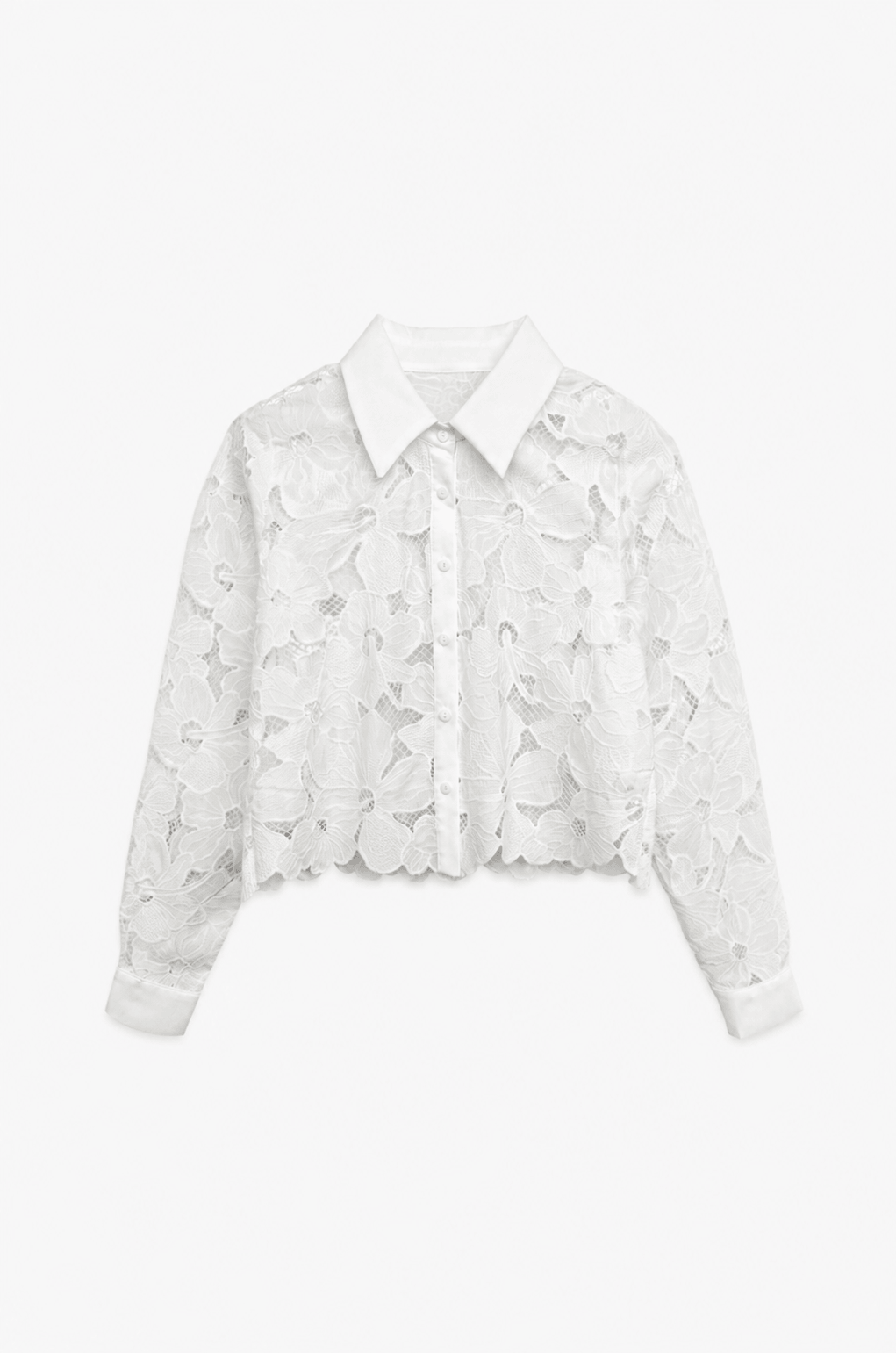 Blusa Bordada blanca