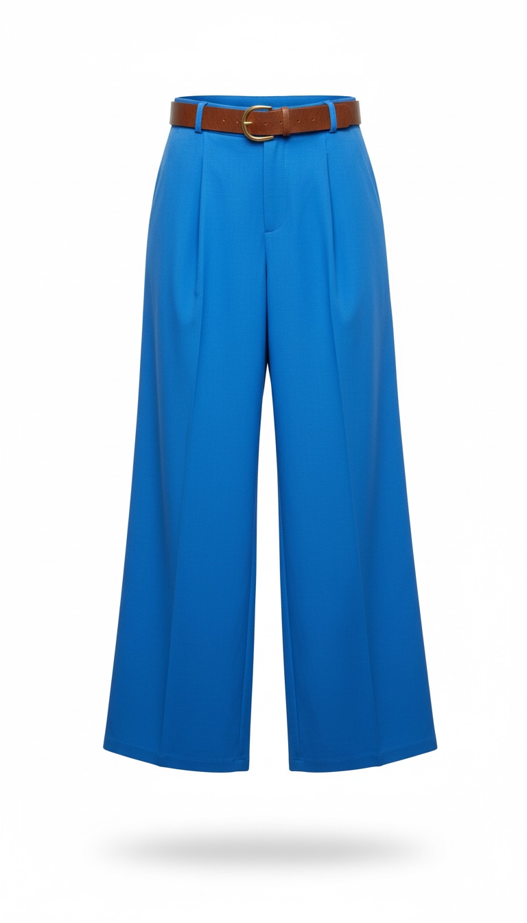 Pantalón Azul con faja