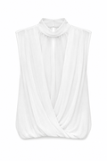 Blusa Sin Mangas Blanco