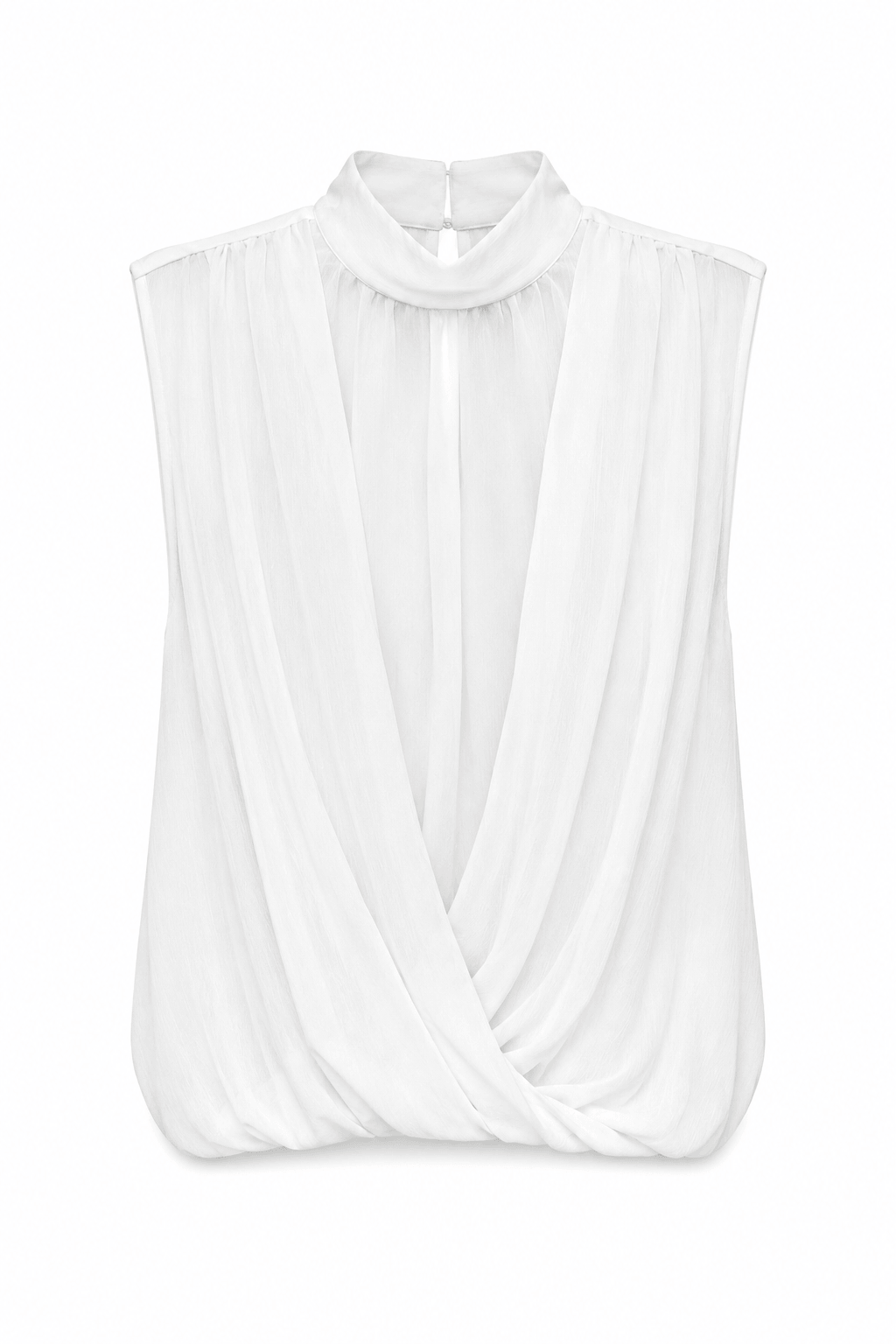 Blusa Sin Mangas Blanco