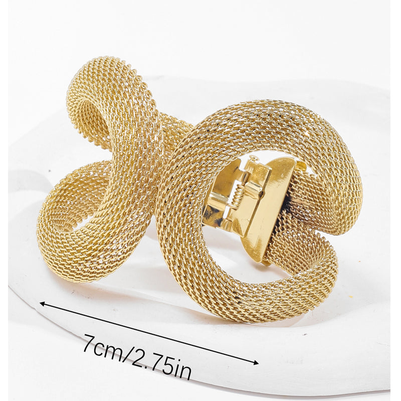 Brazalete de rayas en espiral