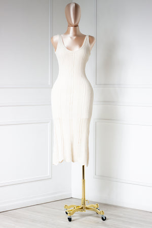 Vestido Beige crochet