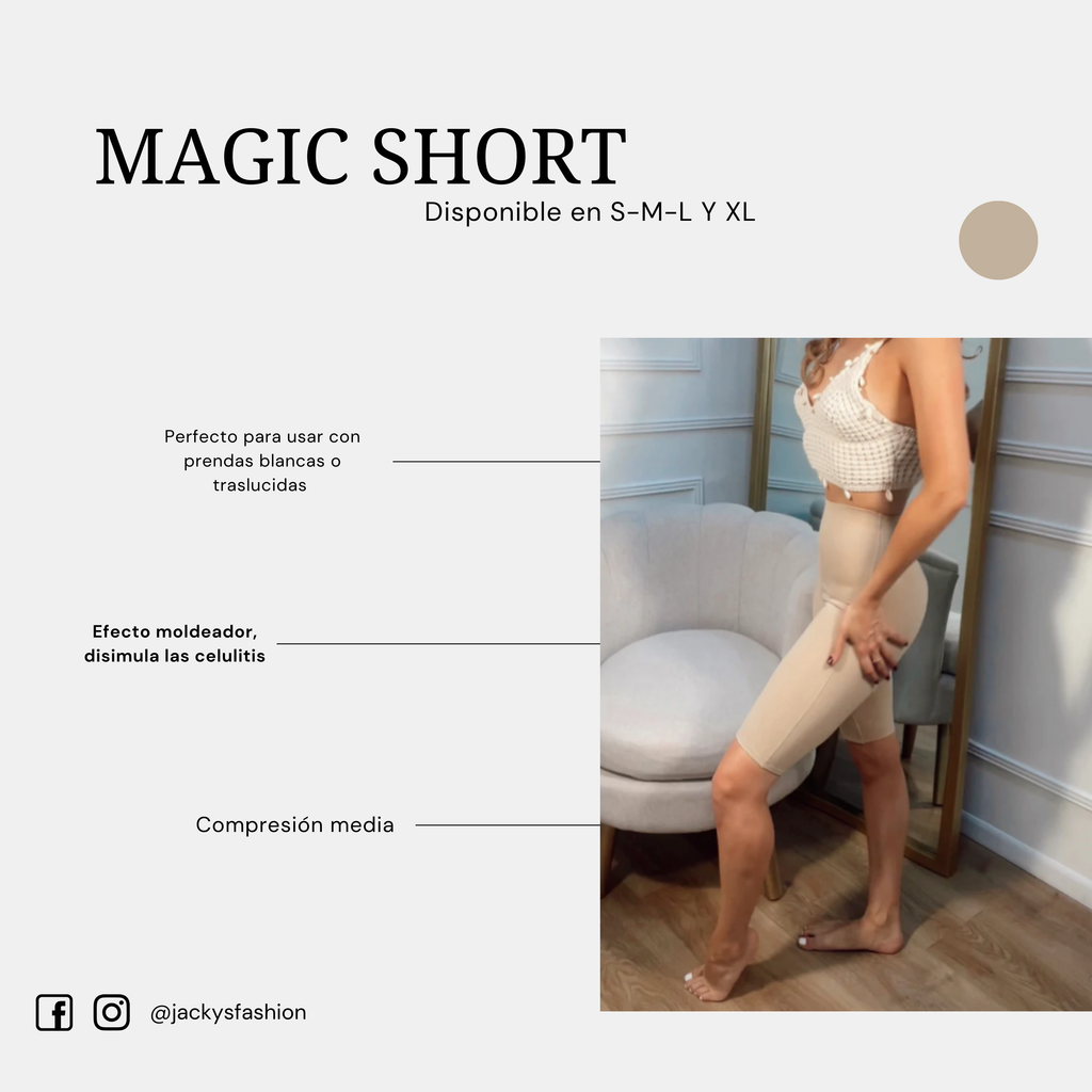 Magic Short- Faja Moldeadora