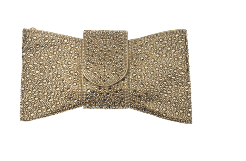 Bolso de sobre dorado