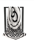 Pañuelo bandana estampado blanco