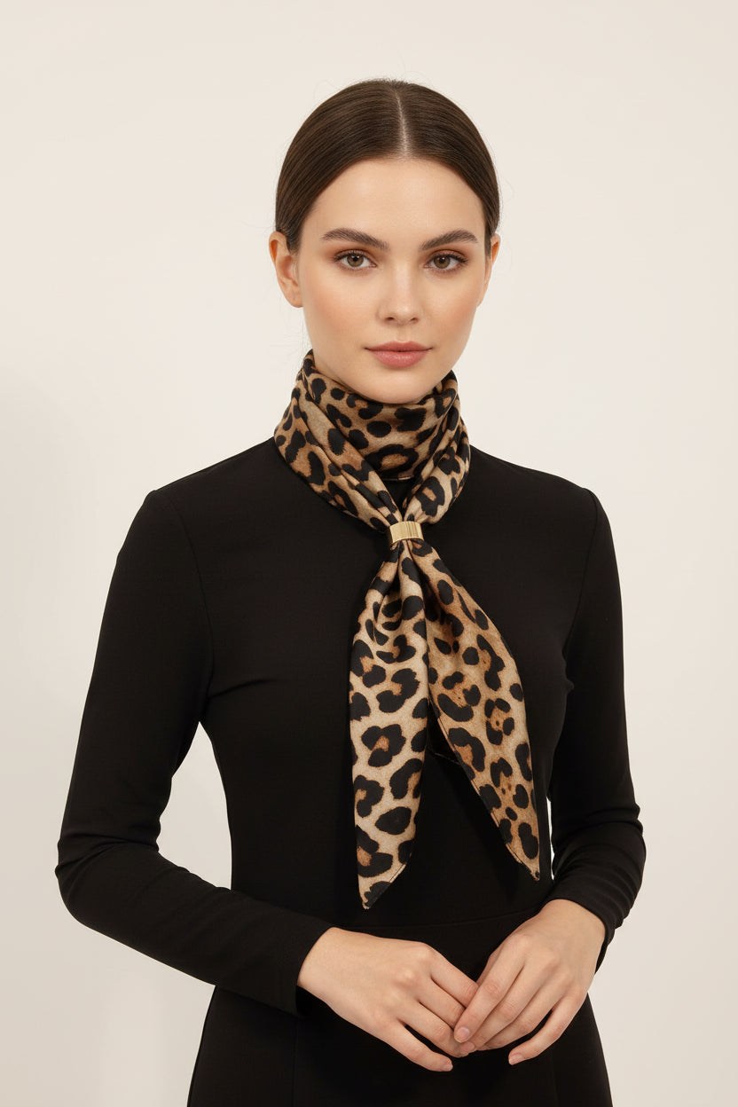 Bufanda Animal Print Leopardo