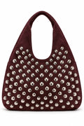 Bolso Vino con plateado