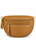 Bolso Camel doble Zipper tipo canguro
