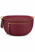 Bolso Vino doble Zipper tipo canguro