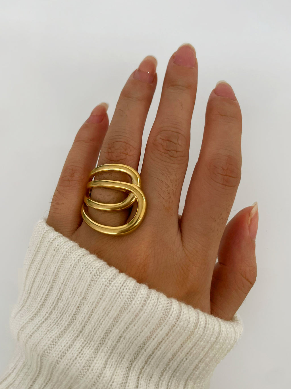 Anillos abiertos franceses retro