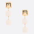 Aretes Blancos - AR1404-BL