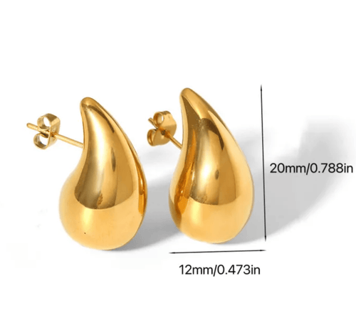 Aretes de Gotas Medianas - AR8592