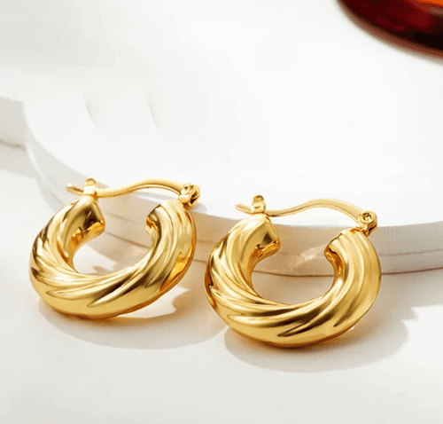 Aretes dorados - AR6469