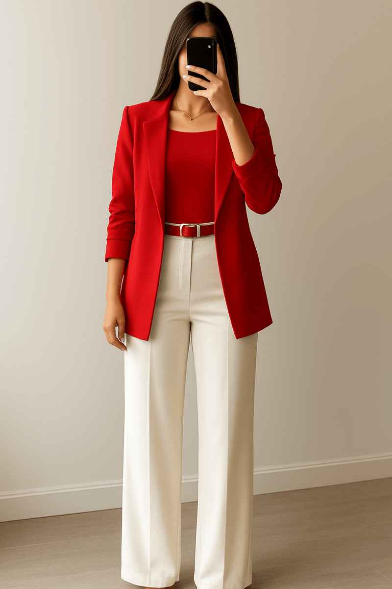 Blazer Rojo - BZ6408-ROS