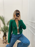 Blazer Verde corto - BZ0711-VES