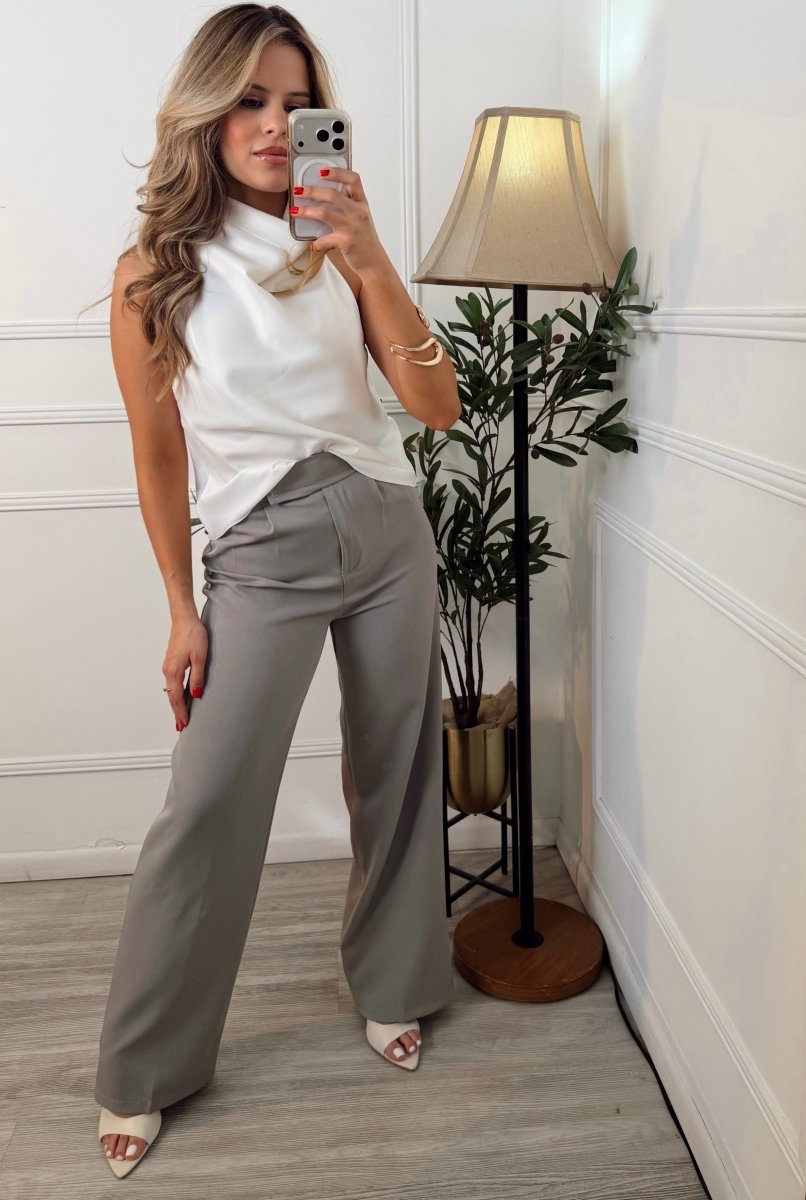 Blusa Blanca espalda descubierta - BL9645-BLS