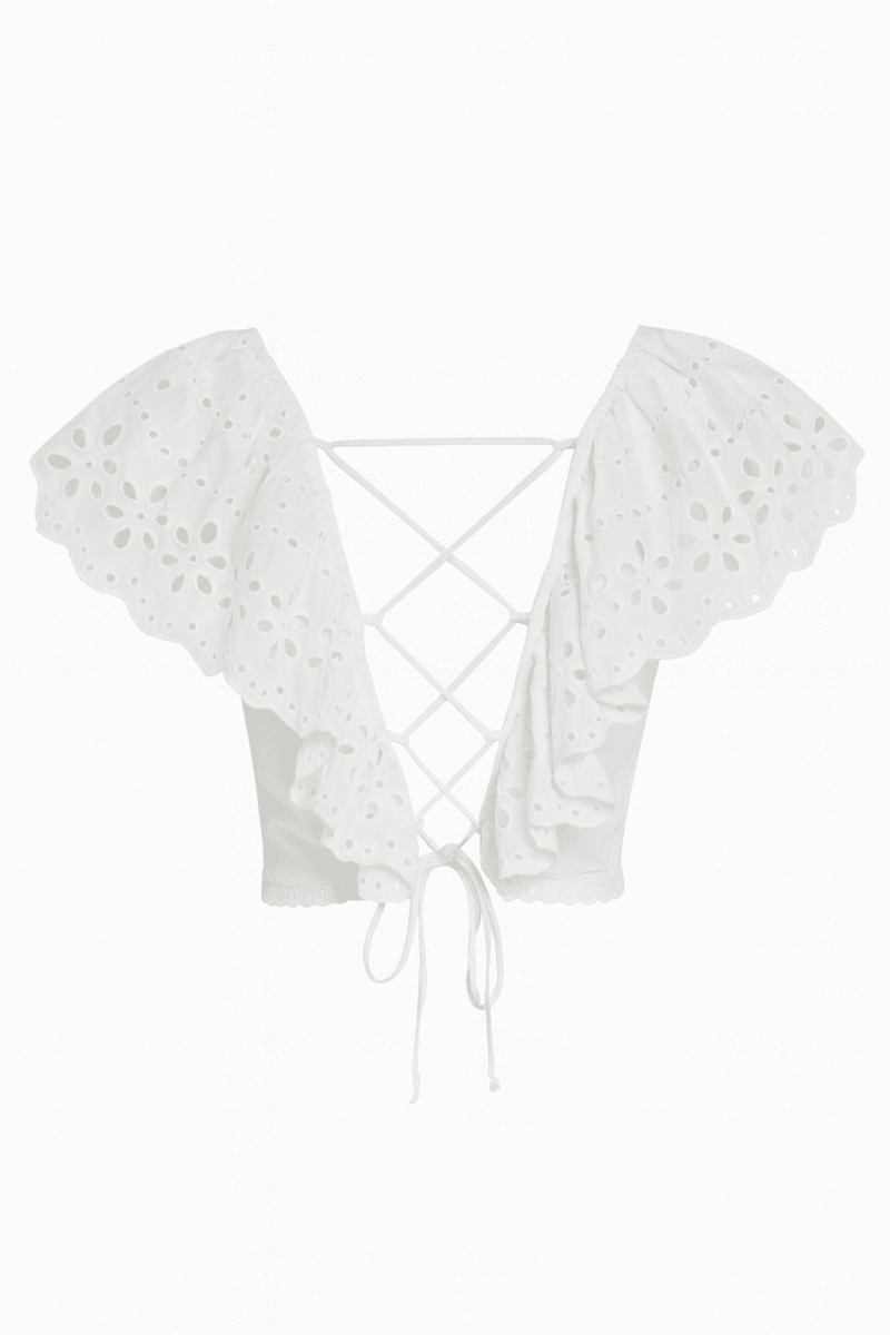 Blusa blanca librete - BL2025-XS