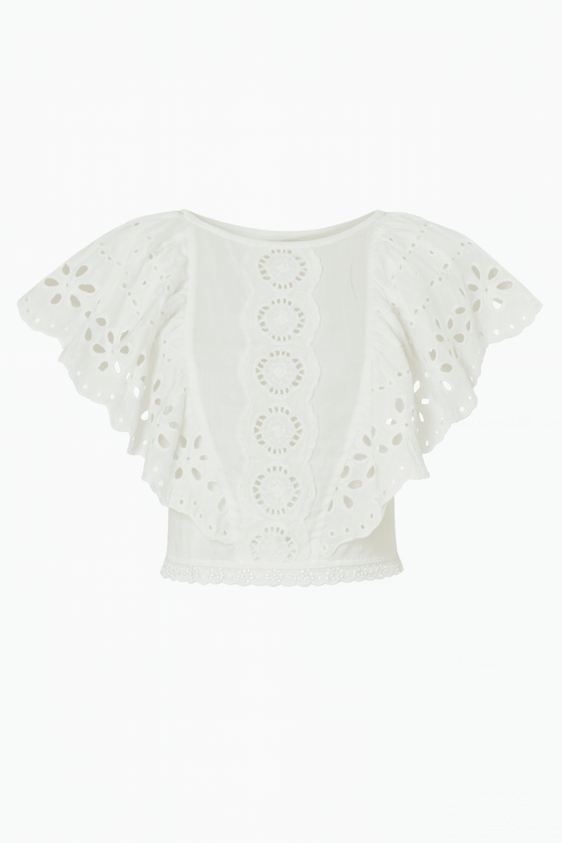 Blusa blanca librete - BL2025-XS