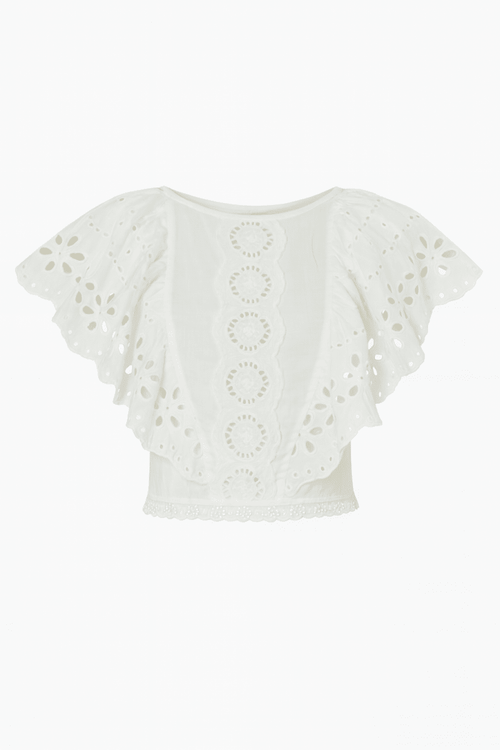 Blusa blanca librete - BL2025-XS
