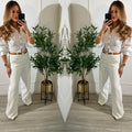 Blusa Blanca manga larga - BL1006-S
