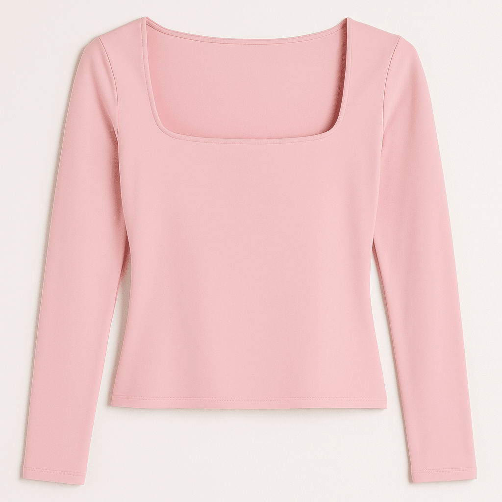 Blusa manga larga rosada - BO1209-RSS