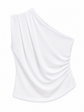 Blusa medio hombroblanca - BL0056-BLS