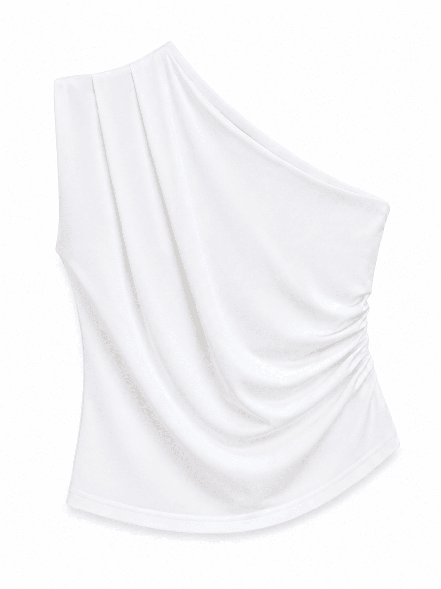 Blusa medio hombroblanca - BL0056-BLS
